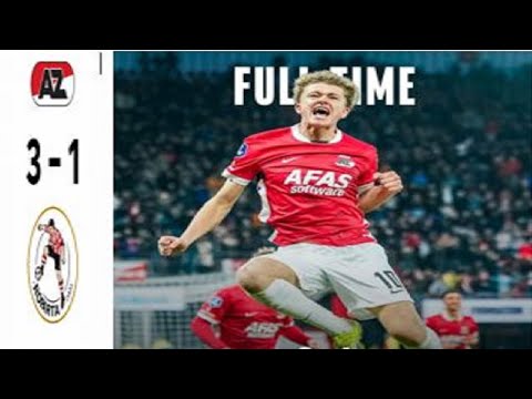 AZ Alkmaar 3-1 Sparta Rotterdam | AZ Dominates at Home! 🔥⚽ Eredivisie Highlights