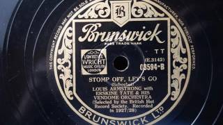 Louis Armstrong & his Vendome Orchestra - Stomp off, let's go