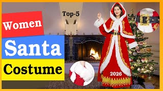 Santa Claus Costume to Buy on Amazon in 2026 | mrs santa claus costume on market in 2026 |Santa 2026