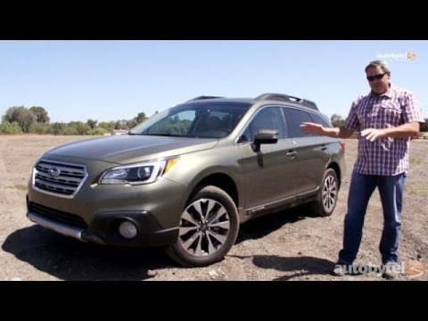 2015 Subaru Outback 2.5i Limited Test Drive and Video Review