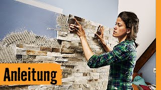 Natursteinverblender anbringen | HORNBACH Meisterschmiede