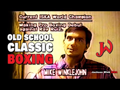 Coach Mike Winkeljohn Classic Boxing (Old School VHS)