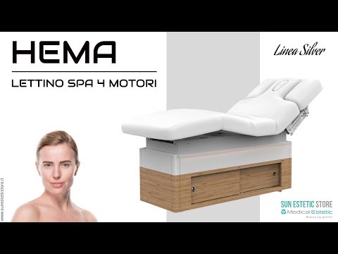 Hema lettino Spa Luxury 4 motori termoriscaldato