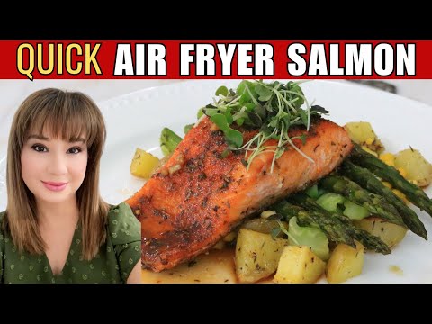 How to make Air Fryer Salmon with Secret Sauce
