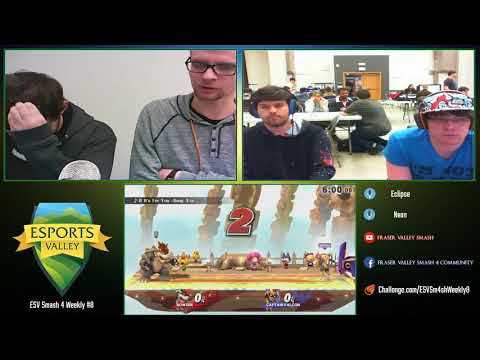 ESV Smash 4 Weekly #8 - TravishVII (Bowser) vs.  MoMo (Captain Falcon) - WR2