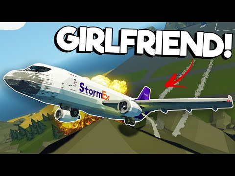 My Girlfriend Crashed Our Plane Into a Mountain... (Stormworks Multiplayer)