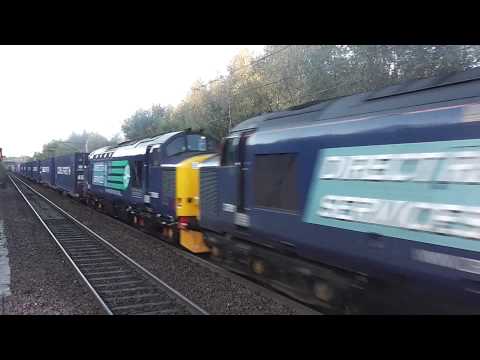 37611 + 37425 4M82 Thrash at Holytown: 29/10/13