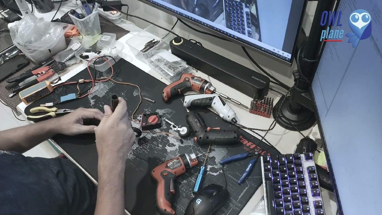 OWL BAE Hawk T1 70mm EDF v2 - Preparing Fixed 3DP Nose LG + Freewing