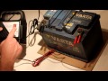 Зарядка аккумулятора зарядным устройством Moratti 