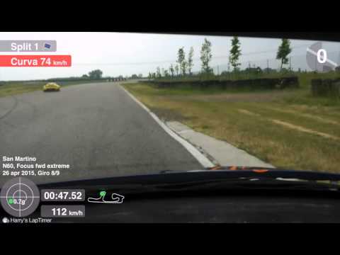 Seconda prova Time attack Italian series circuito San Martino al Lago