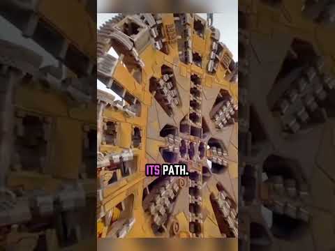 The Monster Machine That Eats Mountains Alive! 🌍🚇