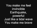 Skillet: Feel Invincible (Lyrics)