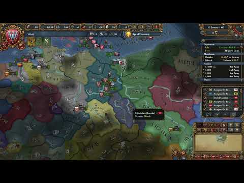 EU4 Ante Bellum: Veleti ep 1: Consolidating the North