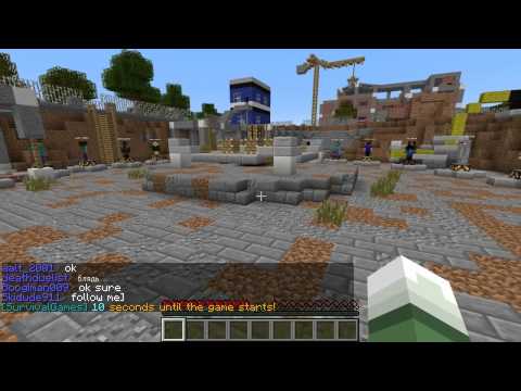 Minecraft Minigames Marathon [Part 3] - Survival Games (ft. KaktusMartini95)
