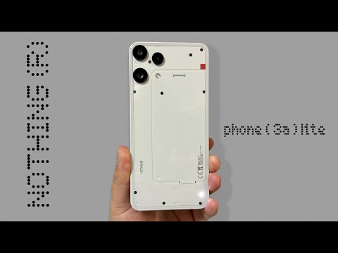 NOTHING Phone ( 3a ) Lite 5G - Unboxing and Hands-On