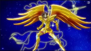 Download lagu Seiya awakens the Sagittarius God Cloth-(Saint Seiya Omega)-[ENG SUB] mp3