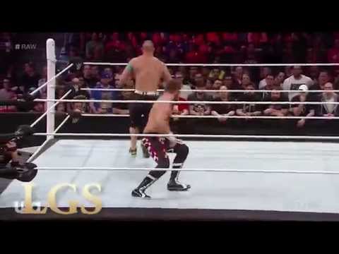 Sami Zayn vs John Cena Highlights HD RAW 5-04-15