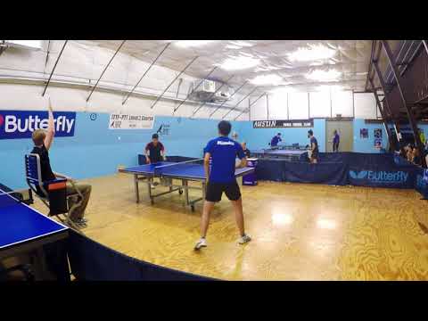 2017 Texas State Table Tennis Championships - Men's Finals - Yahao Zhang vs Zixiang Meng