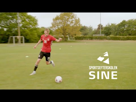 Drengefodboldlinjen på Sportsefterskolen SINE