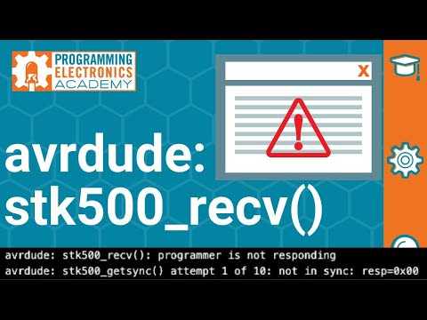 Fix avrdude: stk500_recv(): programmer is not responding