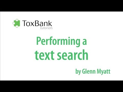 Text search | ToxBank