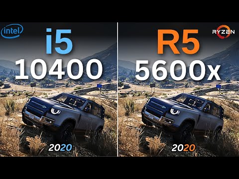 i5 10400 vs Ryzen 5 5600x Tested in Latest Games | 1080p