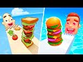 Sandwich Runner Stack Bread Sandwich Runner All Level Gameplay Android IOS HUGE NEW APK UPDATE