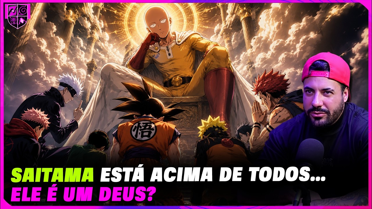SAITAMA ESTÁ ACIMA DE TODOS... ELE É UM DEUS? - FRED ANIMES