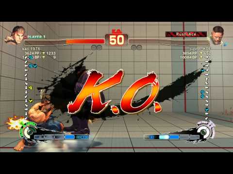 SSF4 AE: kao 1976 (Ryu) vs jupiter KOF (Dudley) - Ranked Match (720p HD)