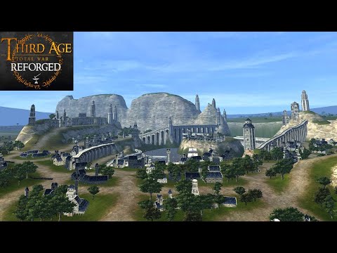 DEFENDING THE GREY HAVENS TO THE LAST MAN (Siege Battle) - Third Age: Total War (Reforged)