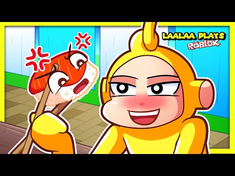 💛 ESCAPE SCARY SUSHI [CREEPY GAME] | LaaLaa Plays Roblox Scary Sushi