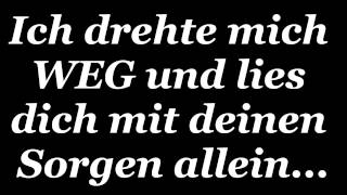 Bunny und Kamarada (Als ich zurück blickte) Ich Steine, du Steine
