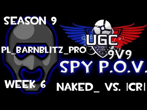 TF2 UGC Highlander[S9] Platinum Spy POV: naked vs. |CR| on pl_barnblitz_pro