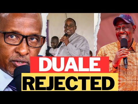 Duale TENSED as his Village CHIEF  JOINS  Rigathi DCP Muran'ga rally with EXPLOSIVE Ruto Dossier