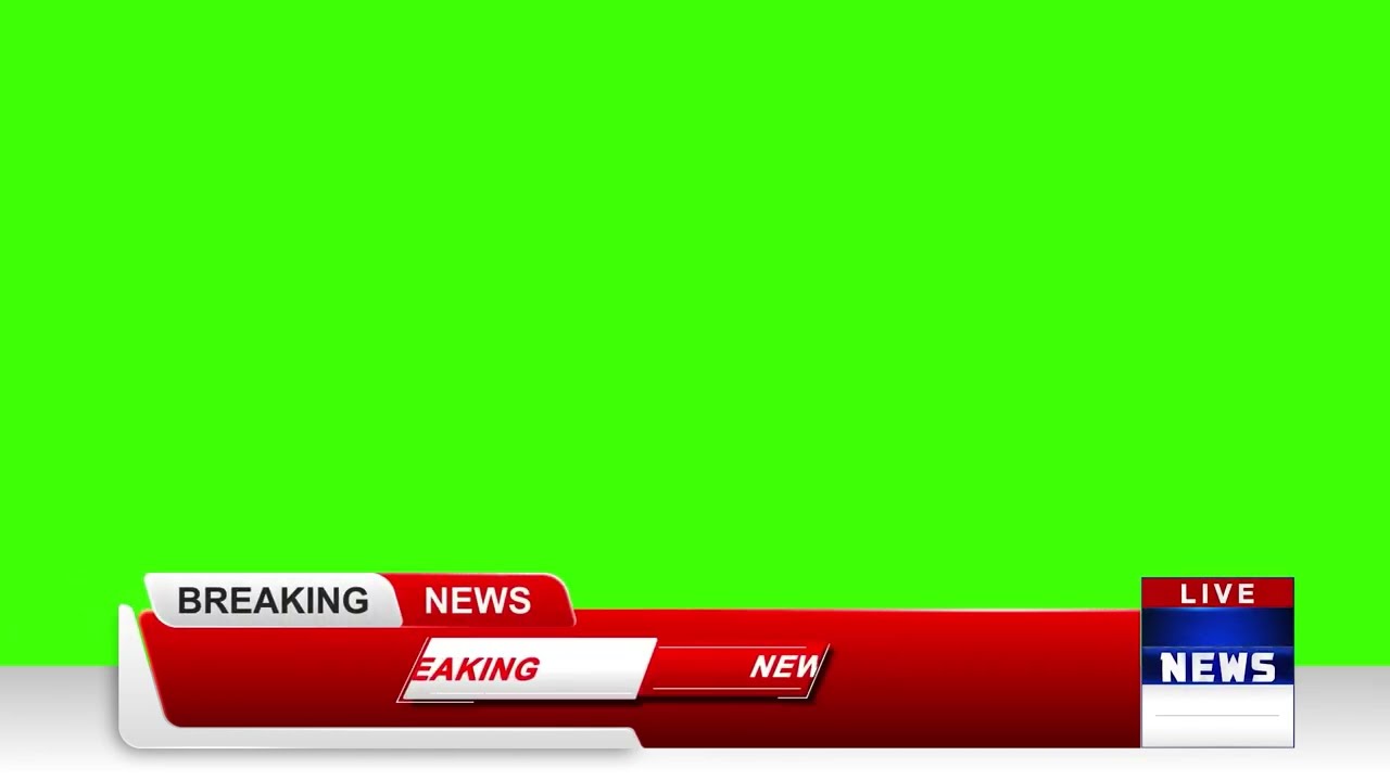 breaking news lower third special for you