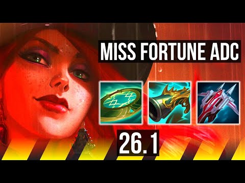 MISS FORTUNE & Rakan vs VARUS & Nami (ADC) | 50K damage | EUW Master | 26.1