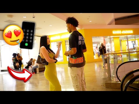 SEEING HOW MANY CUTE GIRLS NUMBERS I CAN GET AT THE MALL DURING SUPER BOWL WEEKEND !