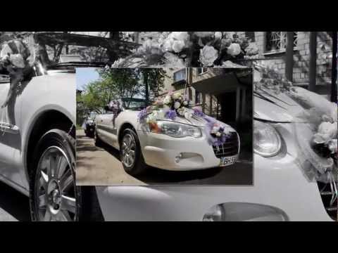 Білий кабріолет Chrysler на прокат у Чернівцях, відео 1