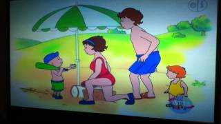 Caillou Goes To The Beach