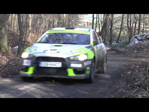 ProfiAuto 46 Rajd Cieszyńska Barbórka 2022 | Brzozowski / Szadzio Mitsubishi Lancer Evo X