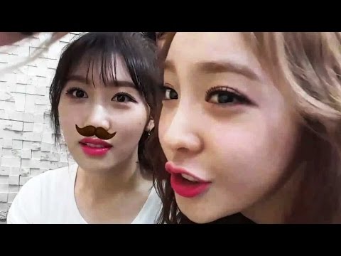 SONAMOO Nahyun can't help kissing Euijin