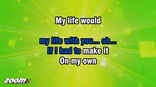 Chicago - I Don&#39;t Wanna Live Without Your Love - Karaoke Version from Zoom Karaoke