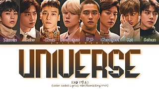 Download lagu EXO (엑소) - 'UNIVERSE' Lyrics [Color Coded Lyrics Han/Roma/Eng/가사] mp3
