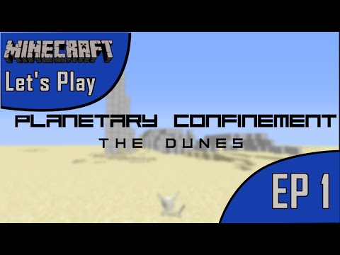 Minecraft Let's Play | Planetary Confinement EP1: VANILLA CRASH LANDING
