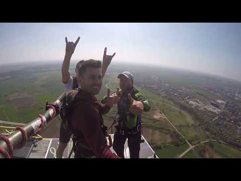 Skok 222m Komin Głogów - 2018 - Dream Jump - GoPro