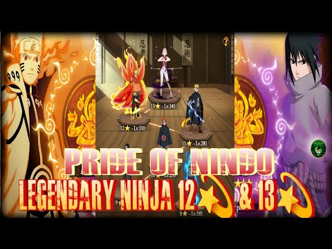 Pride Of Nindo Legendary Ninja(07/21/23) Lvl 310 & Lvl 340 Descent Of Tendo Naruto RPG - android/iOS