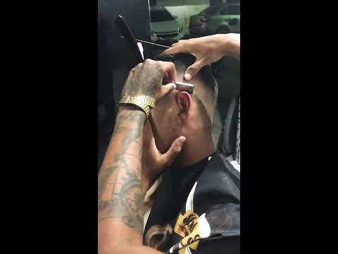 Fade meio agressivo 😱💈📏