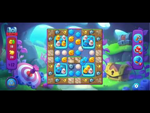 @Fishdom Level 12018, Challenge Level 1 Stage 3 Failed 😭