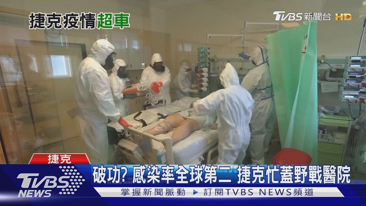 破功？感染率全球第二　捷克忙蓋野戰醫院