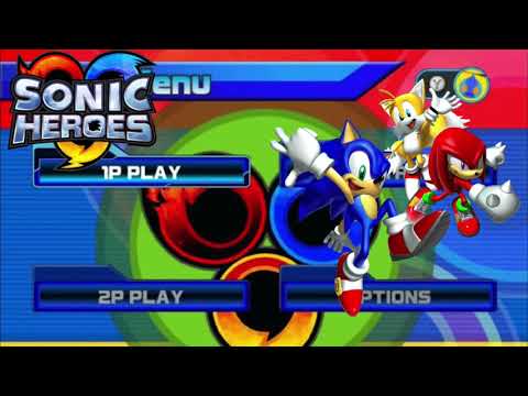 System Screen: Menu - Sonic Heroes Slowed Down